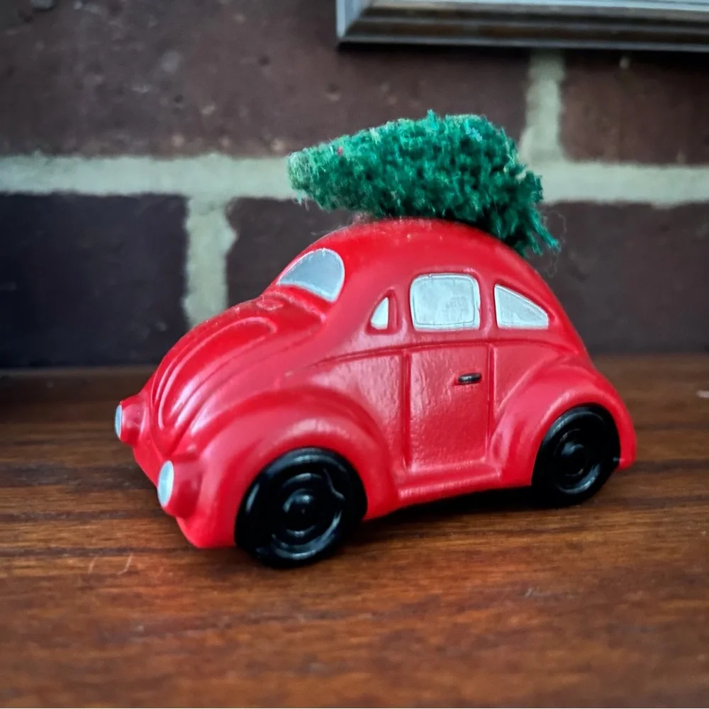Dept 56 Little Red Car VW Christmas Ornament